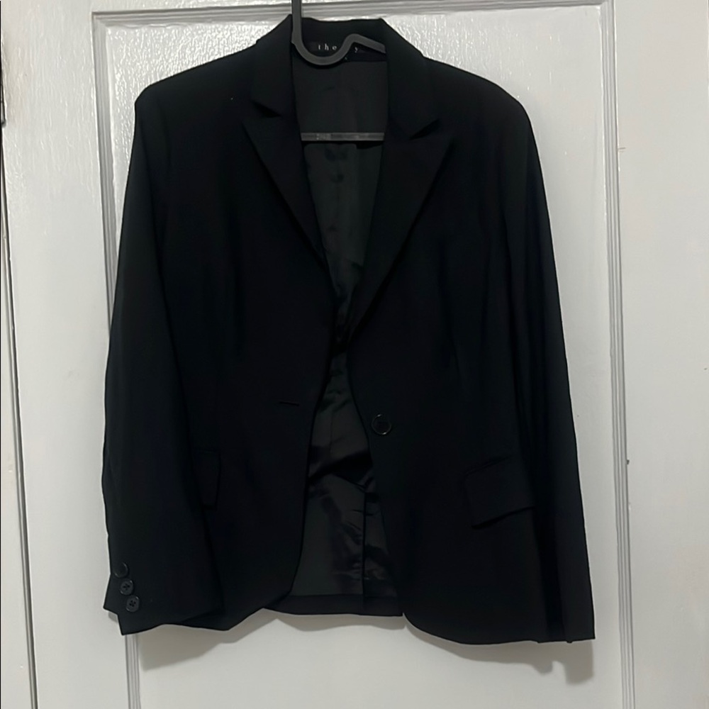 Theory Black Women's Blazer